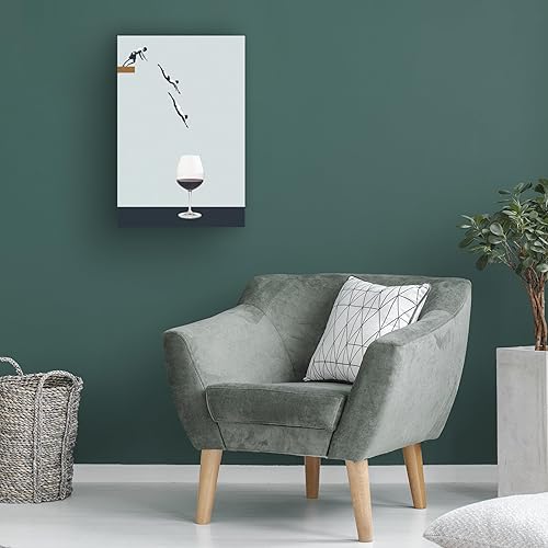 Miniatura 3 de Trademark Fine Art Lienzo decorativo para pared, arte de pared con texto en inglés "Your Best Friends Forget You Get Old", arte de pared para sala