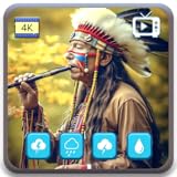 シャーマンの旅 – エネルギー浄化、アストラル投射、深い癒しを促すネイティブアメリカンフルート＆ドラム（スリープタイマー付きFire TVスクリーンセーバー）