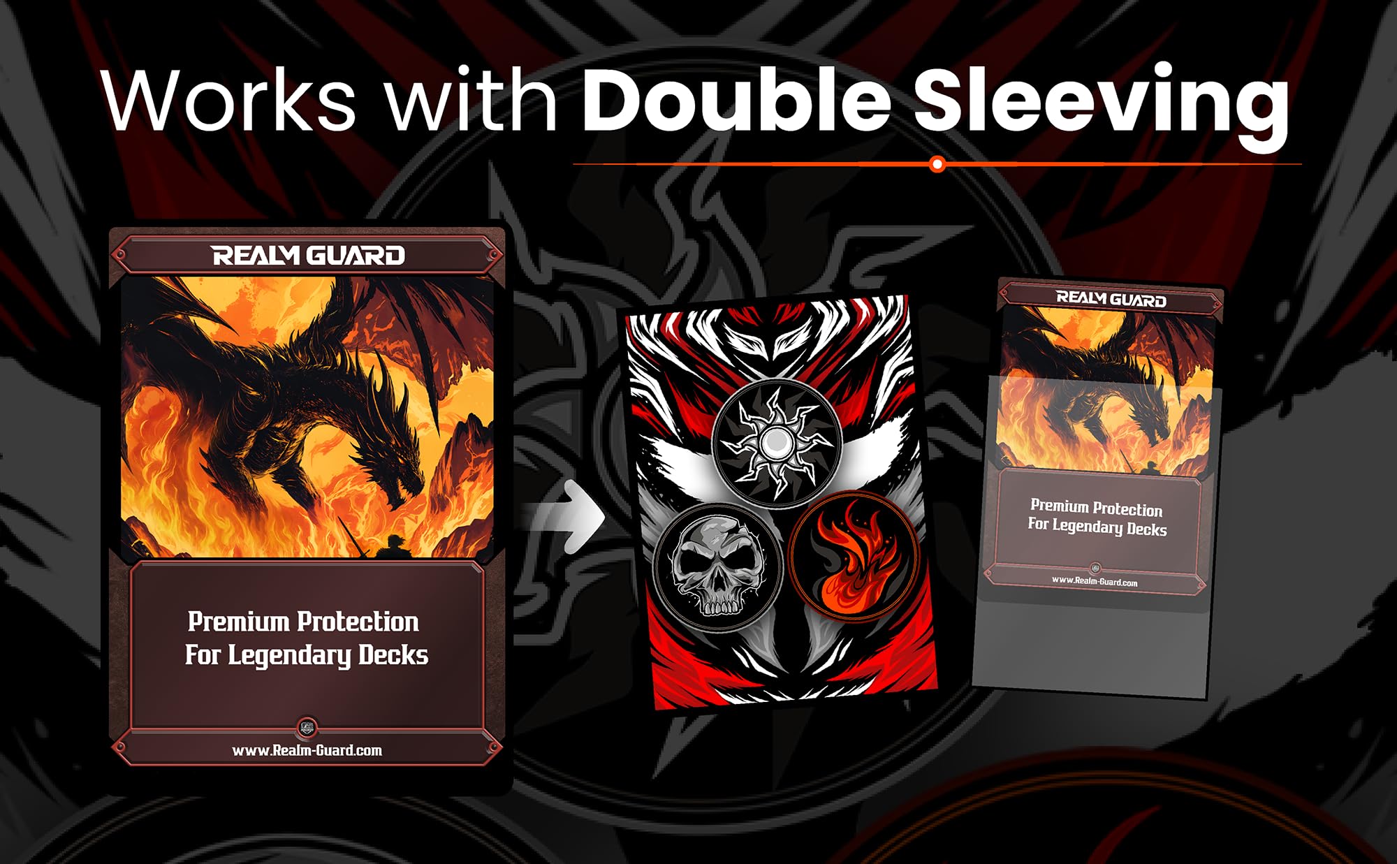 red card sleeves Amazon.com: Premium Preferred Protection 100 Red Holographic Card Sleeves