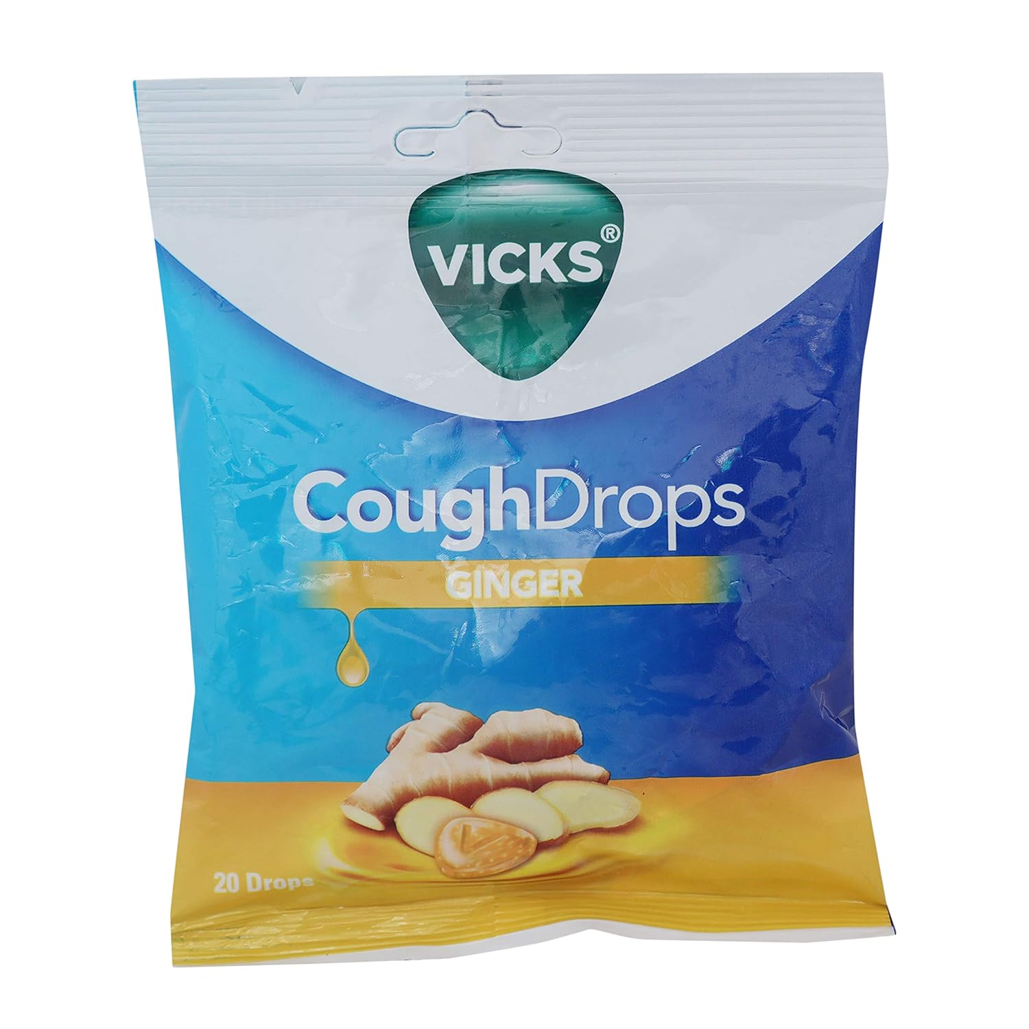 Buy Vicks Cough Drops Bag 20 Drops (Ginger) Online at Low Prices in