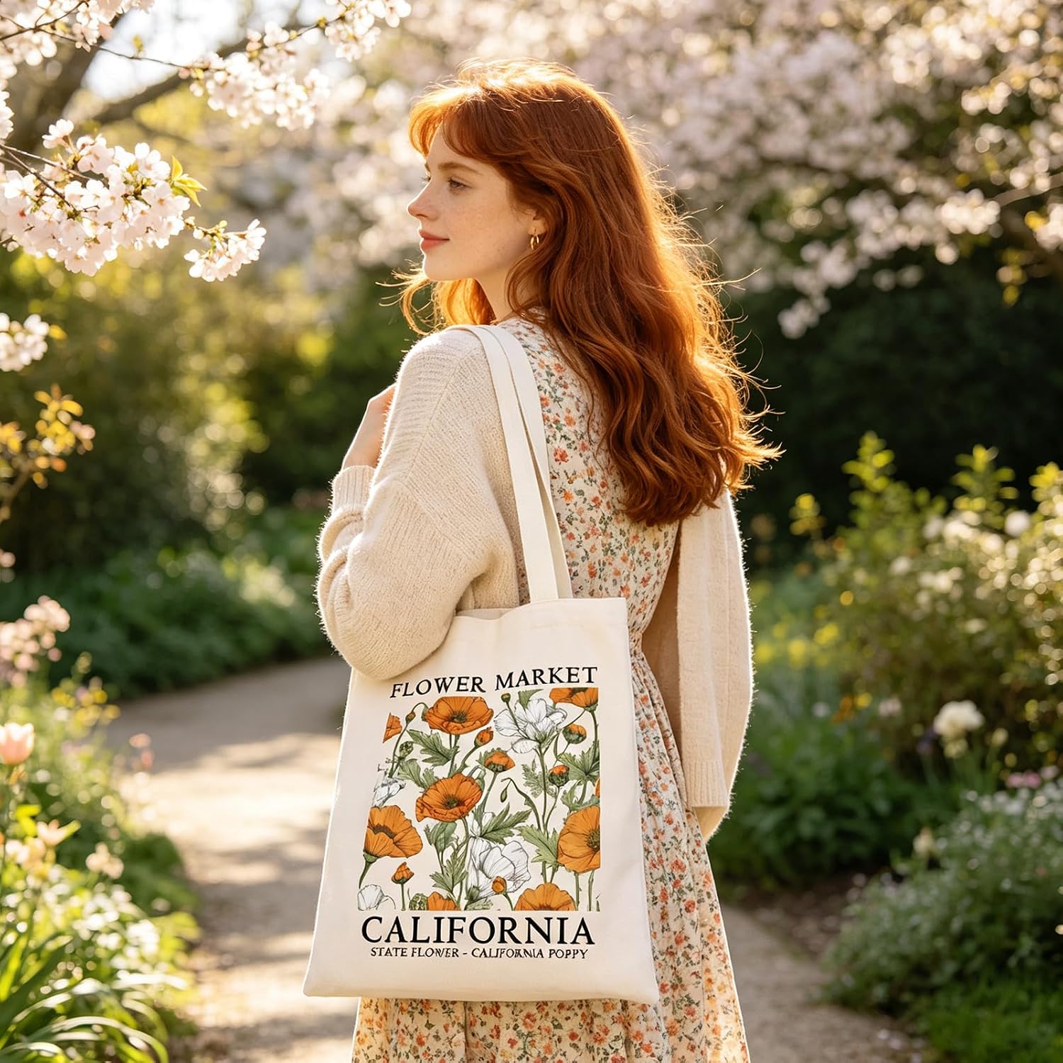 WCGXKO Eco Tote Bag for California Trip and Arizona Gift image 3