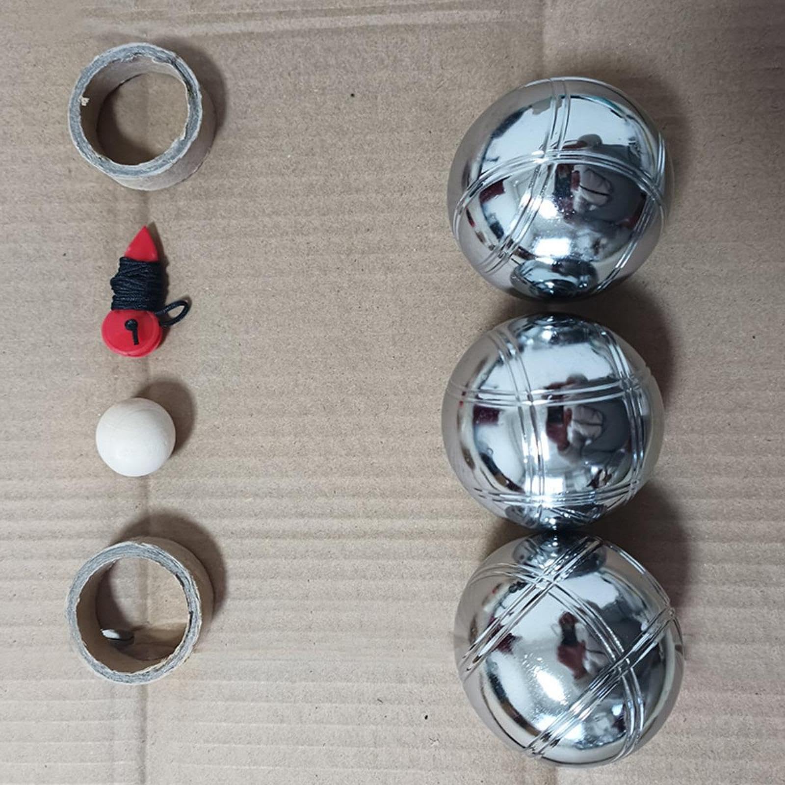 Juego de Bolas de Bochas para Francesa, Bolas de Césped para Divertirse Al Aire Libre.