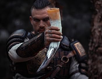 Viking Trader様確認用 Amazon.co.jp: 本物のオックスホーン バイキング ドリンキング