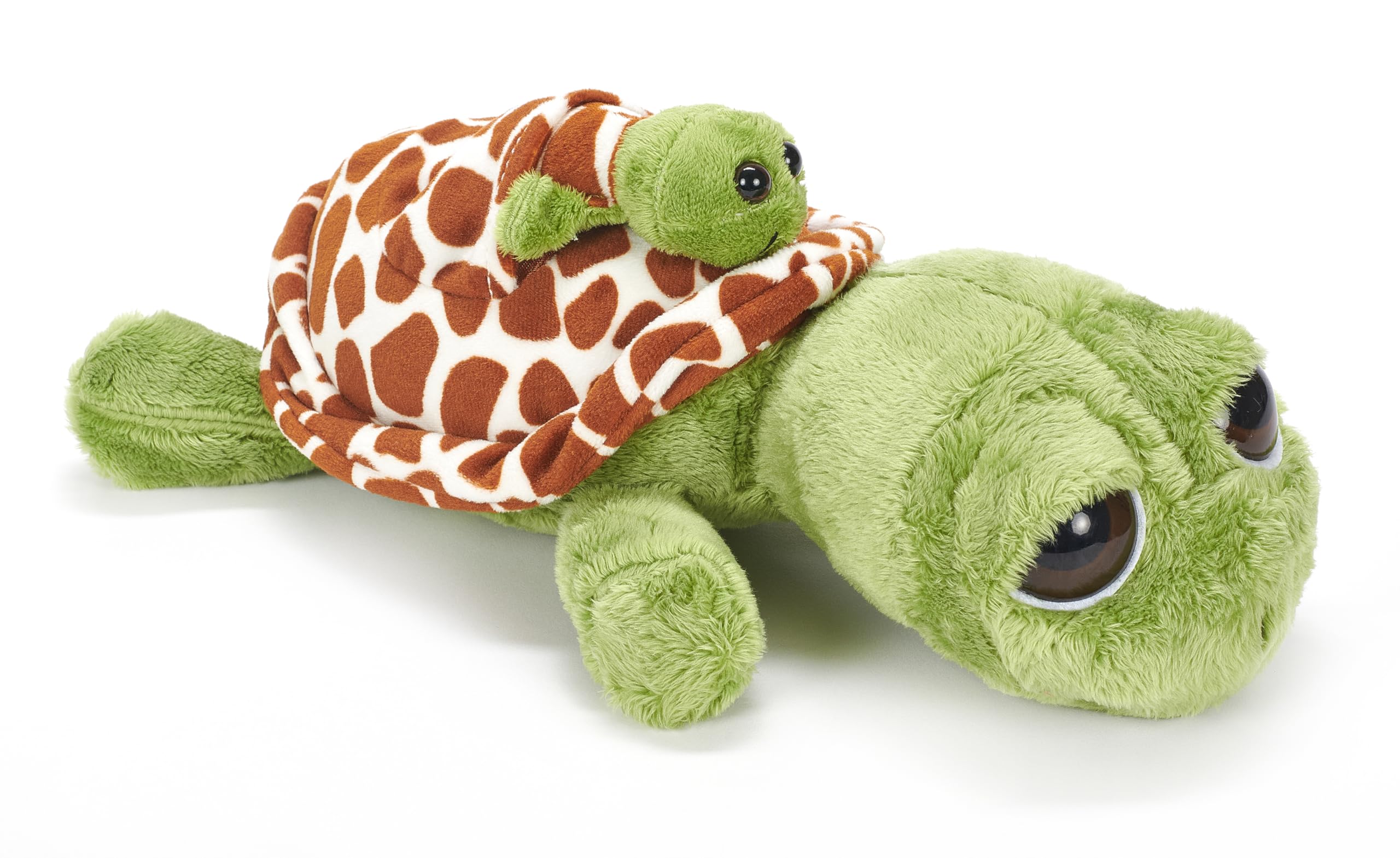 Amazon.com: The Petting Zoo Mom and Baby Sea Turtle Stuffed Animal