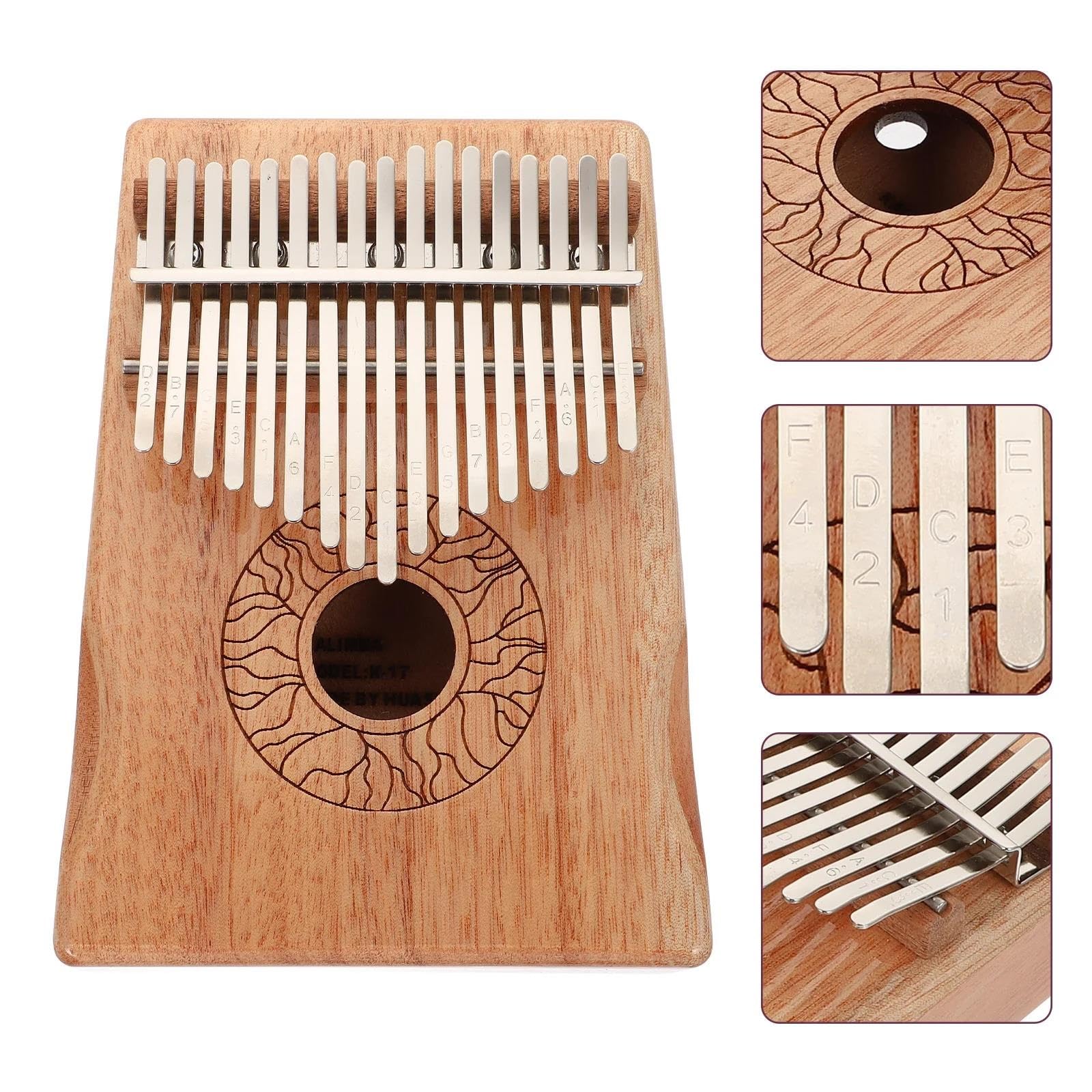 Kalimba Ta 17 Nutowa Miniaturowa Kalimba Jest Wytrzymała Przenośna I Łatwa Do Nauczenia Się Gry A Jej Brzmienie Jasne