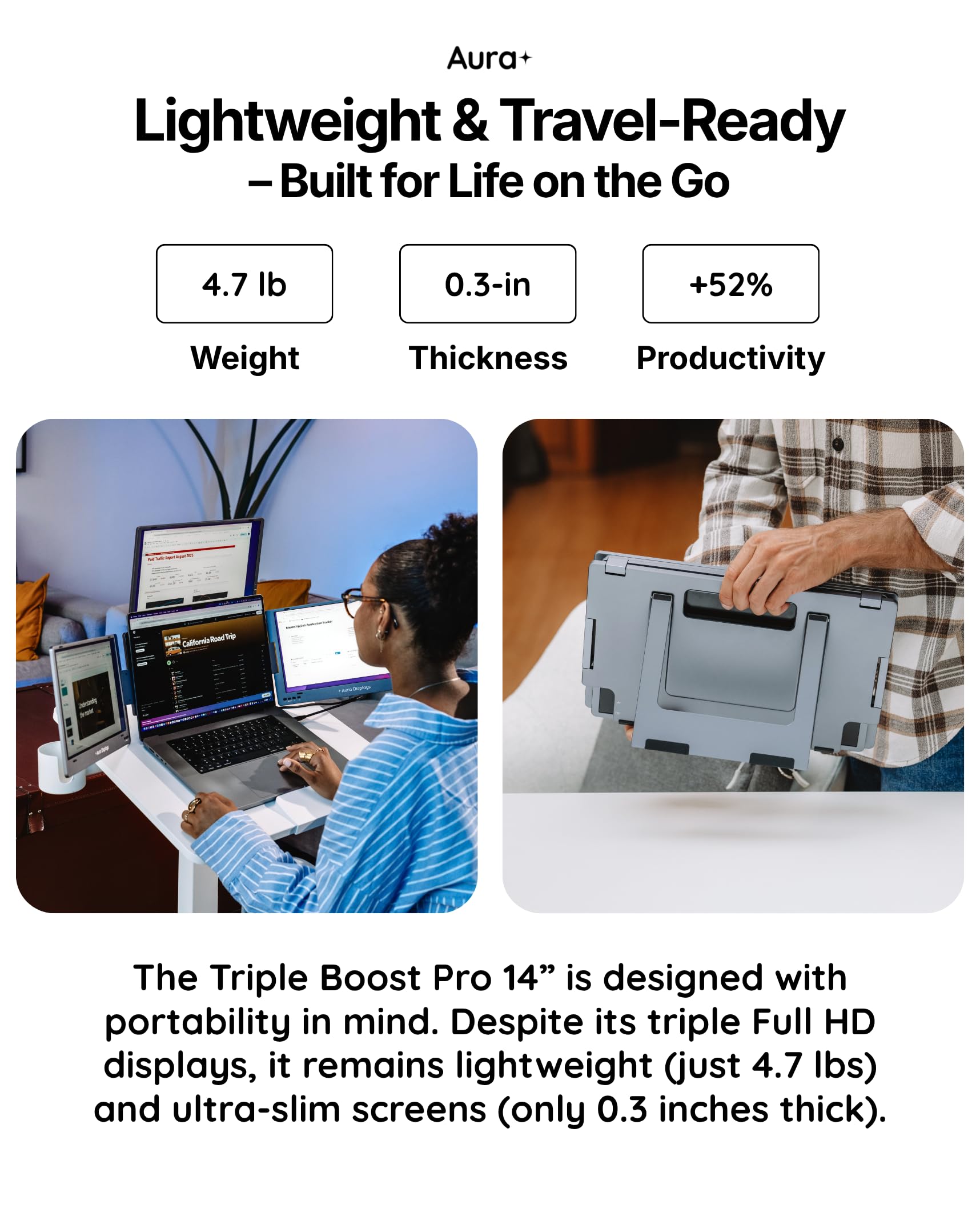 ✨大特価✨トリプルモバイルモニター ポータブルモニター 14インチ Amazon.co.jp: RAKUTOP モバイルモニター 14インチ トリプルモニター