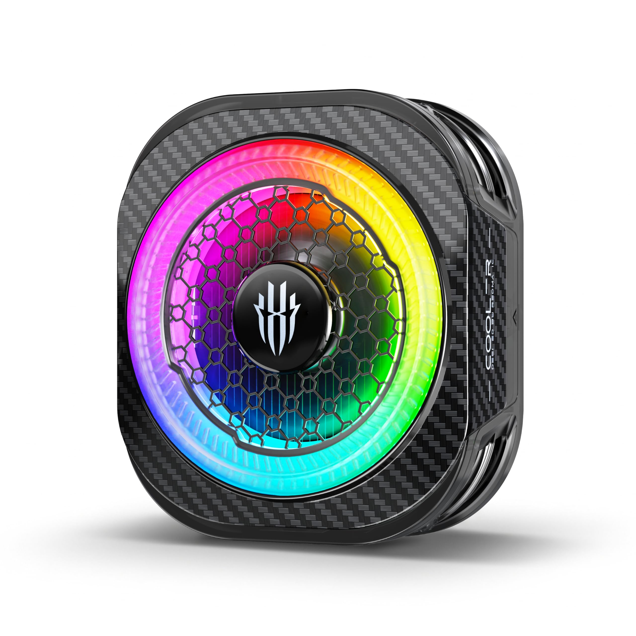 REDMAGIC Cooler 8 Pro Enfriador Magnético para Smartphone Gaming, Enfriamiento Rápido 36W con Control IA, Silencioso Bajo 36dB, Ventilateur RGB para iPhoneAndroid/iPad, Negro