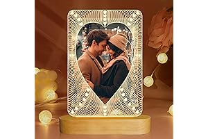Attivolife HeartShaped Light up Photo Photo Frame