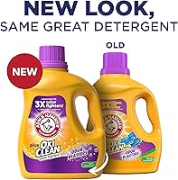 Vista 2 de ARM & HAMMER Plus OxiClean Odor Blasters Fresh Botanical, detergente líquido para ropa con aroma botánico fresco, 77 cargas, 100.5 onzas líquidas