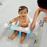 Vista 11 de Ingenuity My Bath Seat para Baño de Bebé Sentado, Ventosas Seguras y Firmes, Seguridad ASTM probada y aprobada, Respaldo para Sentarse con Ayuda