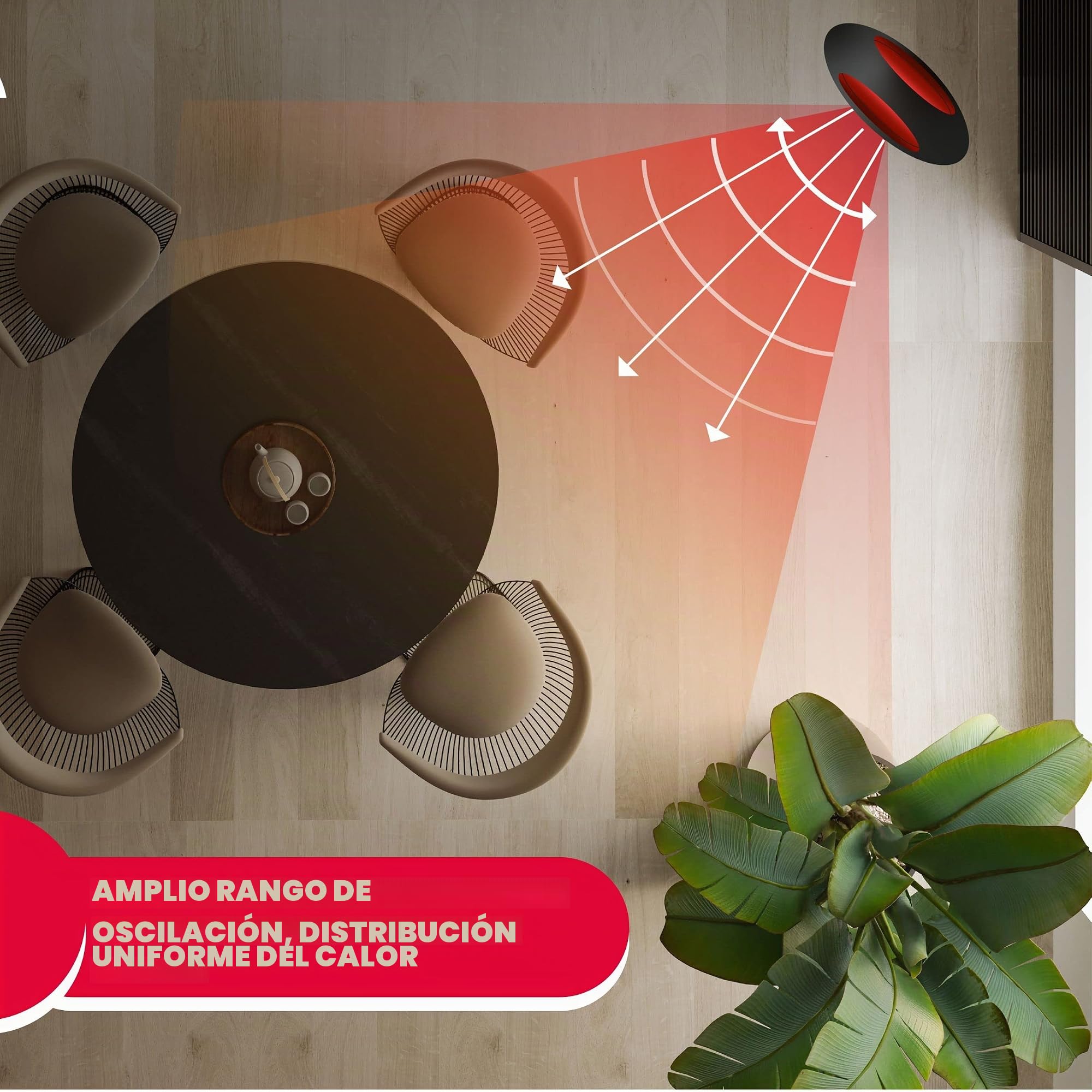 Termoventilatore SAURON AR4BL1