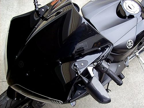 Miniatura 5 de Cycle Machine Works Placas de bloque de espejo para Yamaha R6  R1  FZ1  Fazer 1000