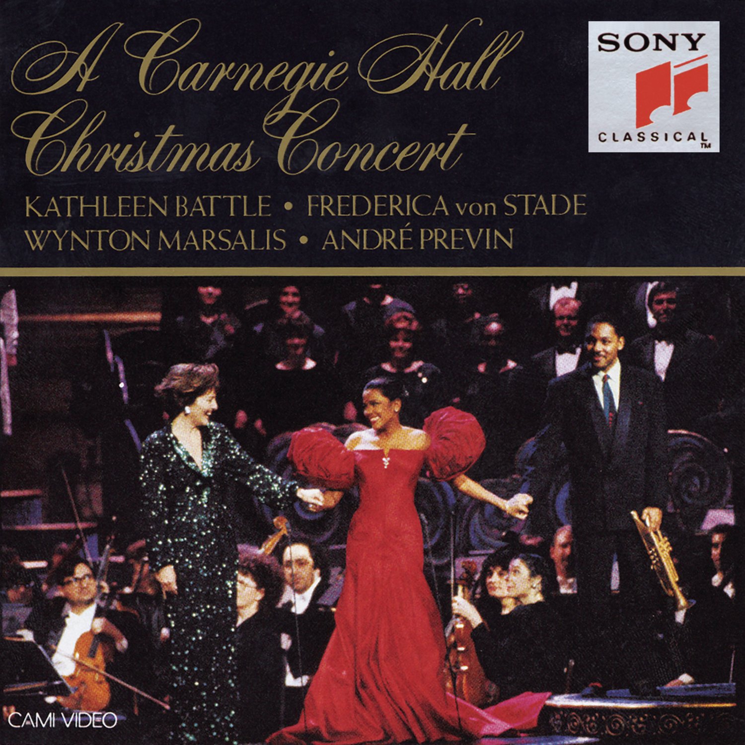 A Carnegie Hall Christmas Concert [Audio CD] Carnegie Hall Christmas Concer; Battle; Von Stade; Marsalis; Previn; Battle; Von Stade; Marsalis; P and Andre Previn