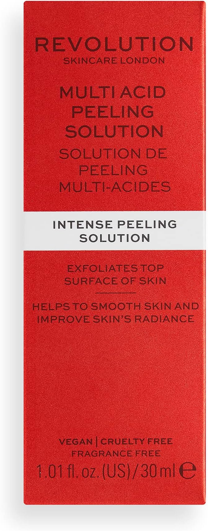 Revolution Skincare London, Multi Acid, Peeling Solution, Exfoilator, 30ml