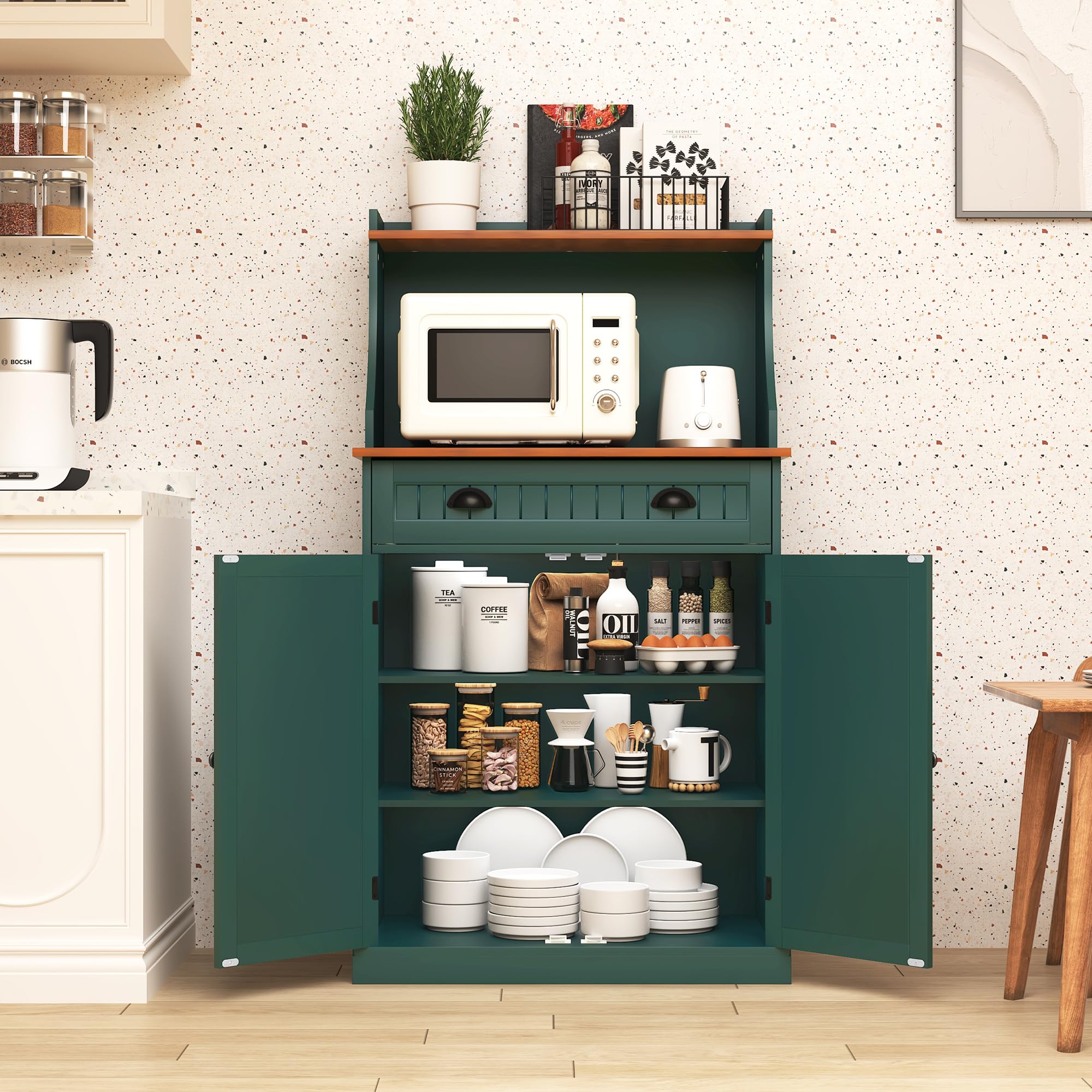 Metalen Keuken Plank Verstelbare Pantry Kast Metalen Keuken Plank Verstelbare Pantry Kast