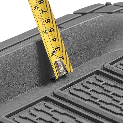 Miniatura 5 de BDK Cat CAMT-9014 (4 piezas) - Alfombrillas grandes de goma para piso de coche con forro de carga para maletero, ajuste universal para adaptarse a