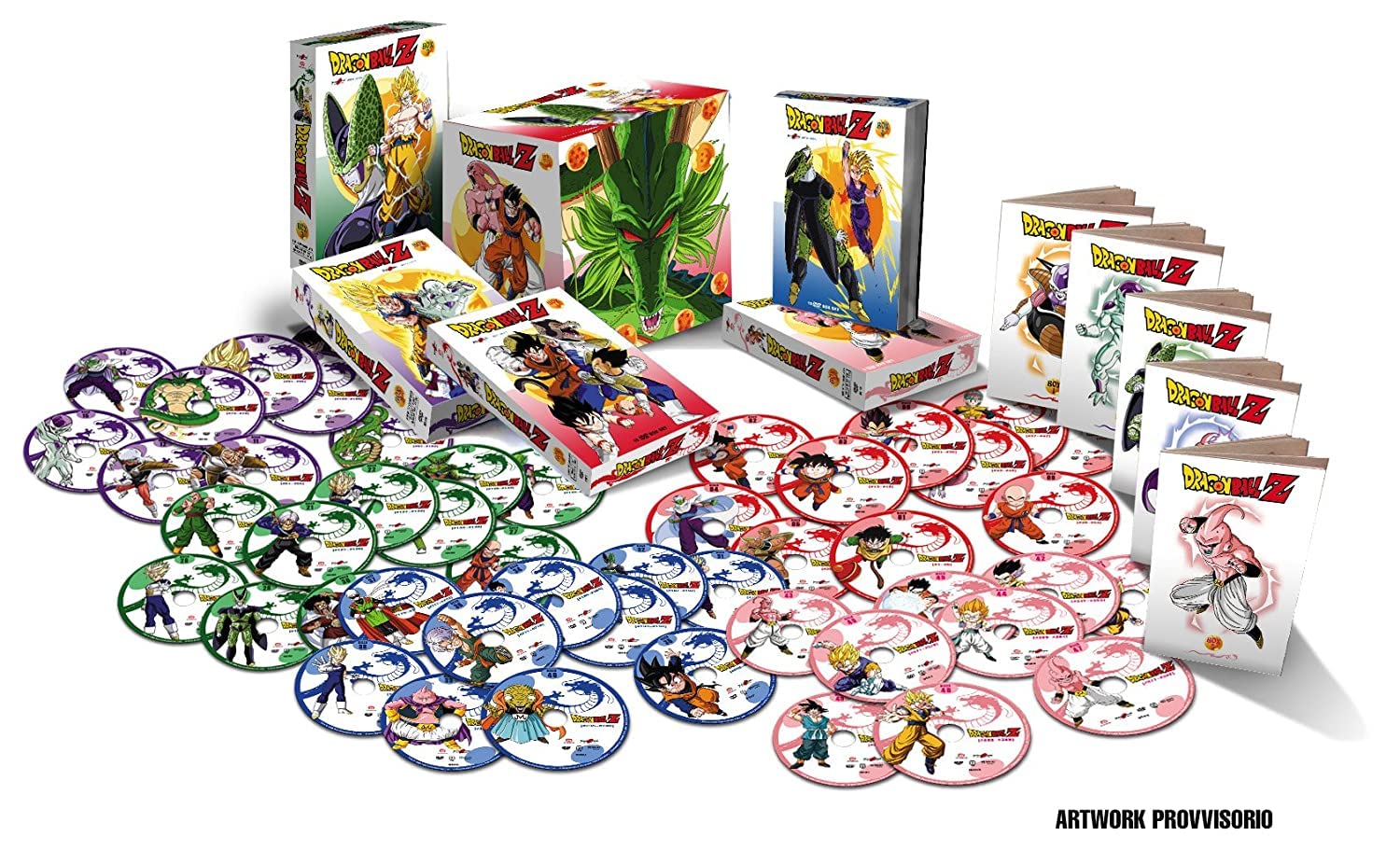 DRAGON BALL + Z + GT - Tutte le 3 Serie Complete (83 DVD in 4 BOX) Edizione Italiana