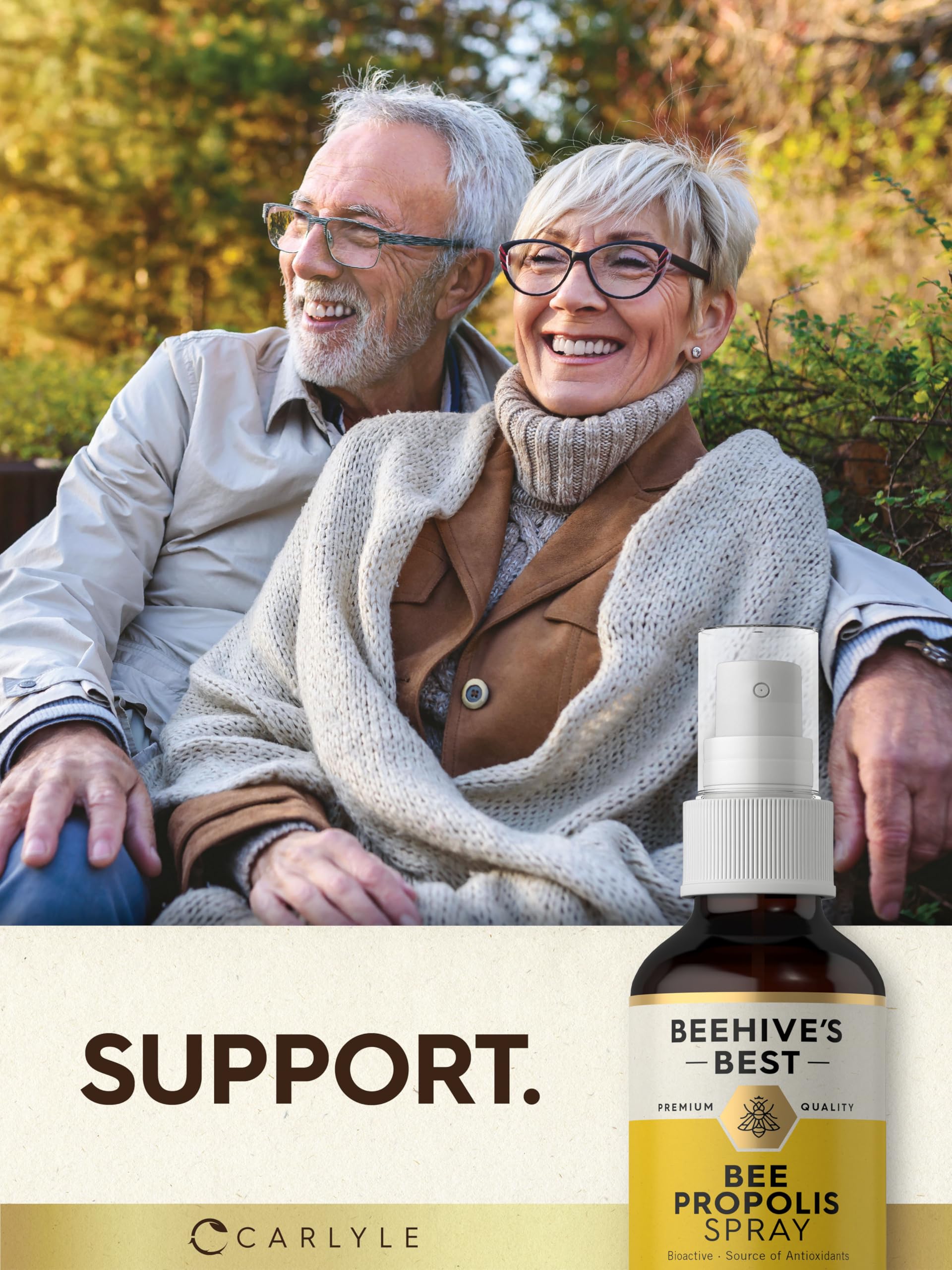 Carlyle Bee Propolis Throat Spray | 2 fl oz | Source of Antioxidants — Amazon image 7