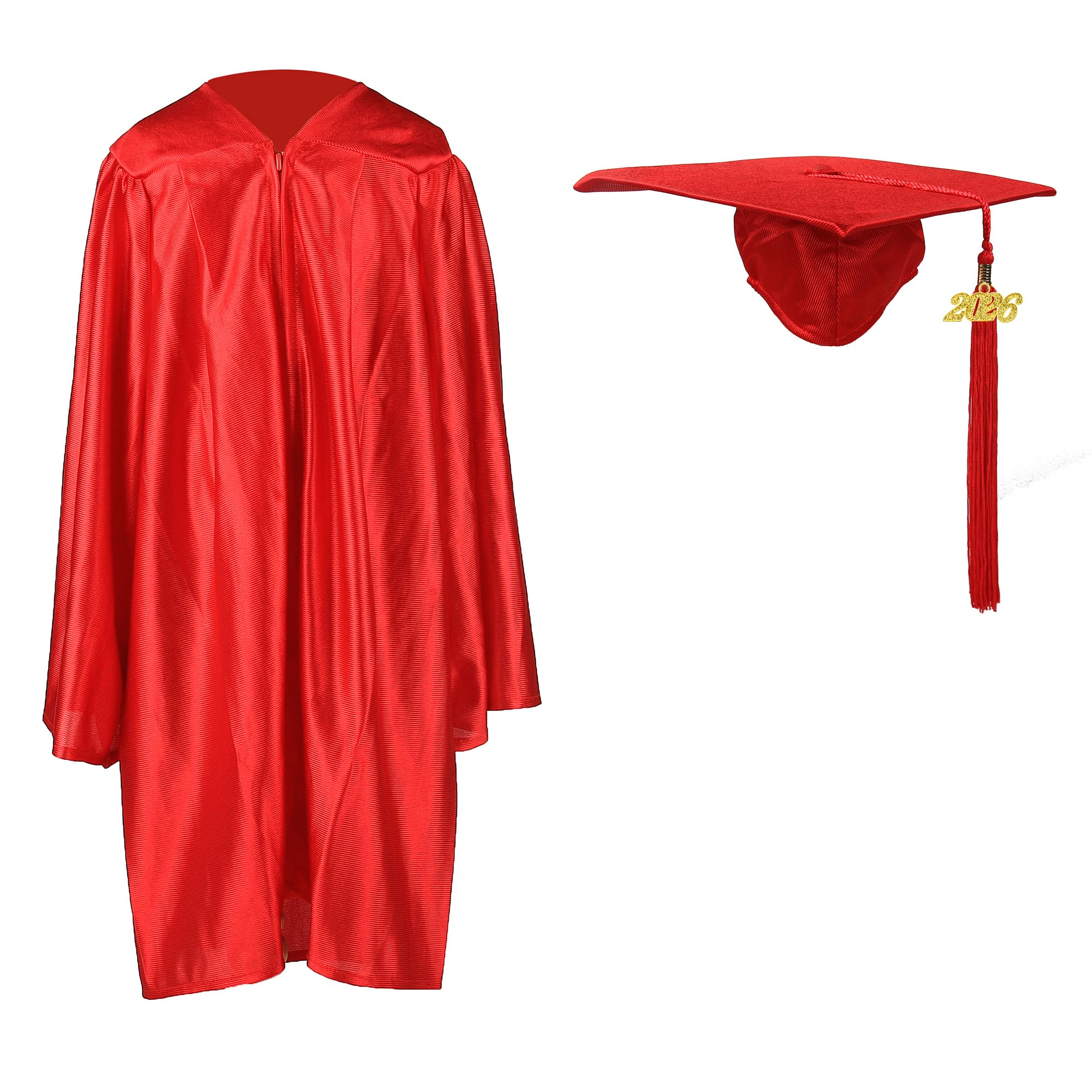 Shiny Kindergarten Graduation Cap and Gown Set
