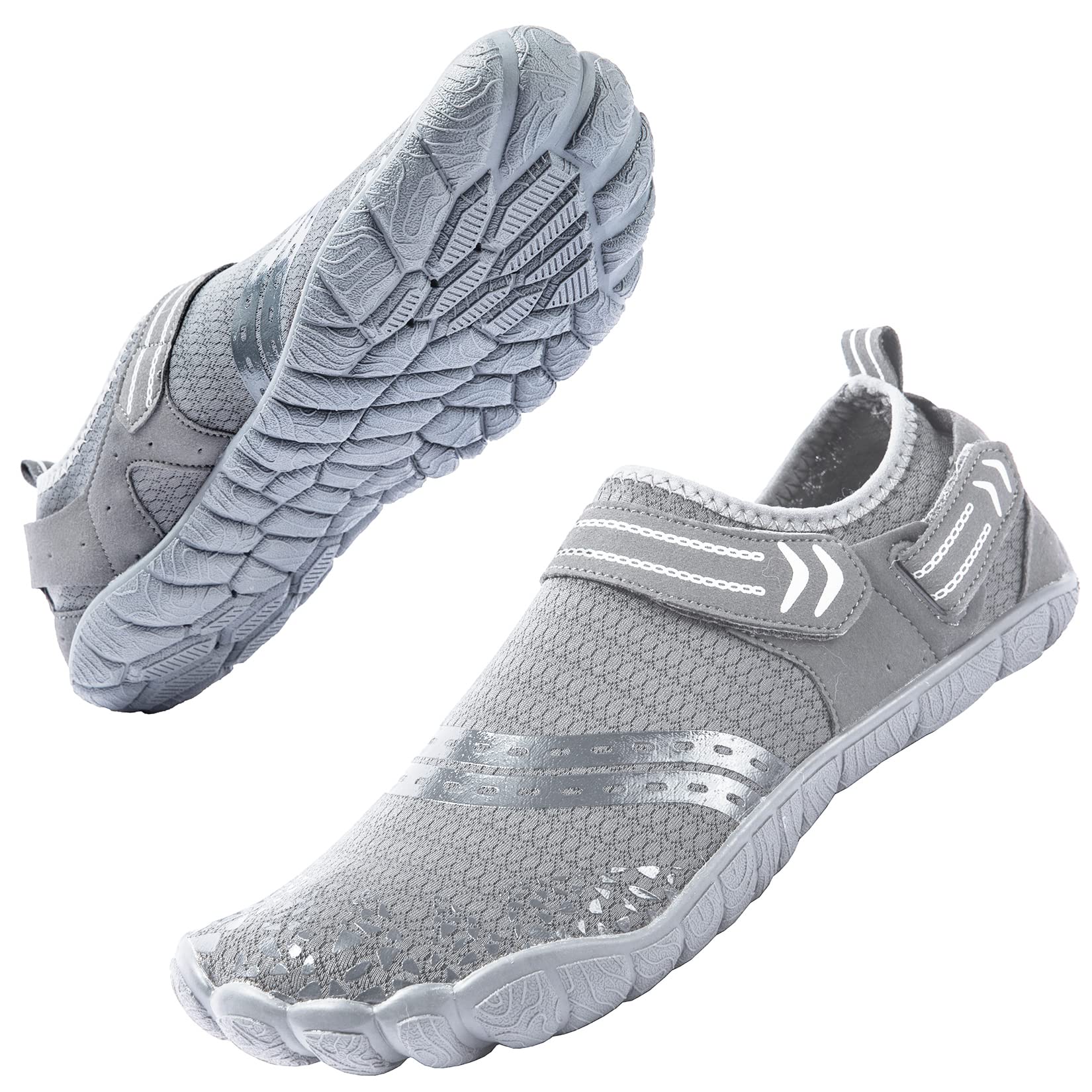 Josaywin Scarpe da Immersione Scarpe da Acqua Uomo Scarpe Estive da Passeggio Asciugatura Rapida Traspirante Antiscivolo Rete Scarpe da Trekking per Bagno Spiaggia Mare 40-50 EU