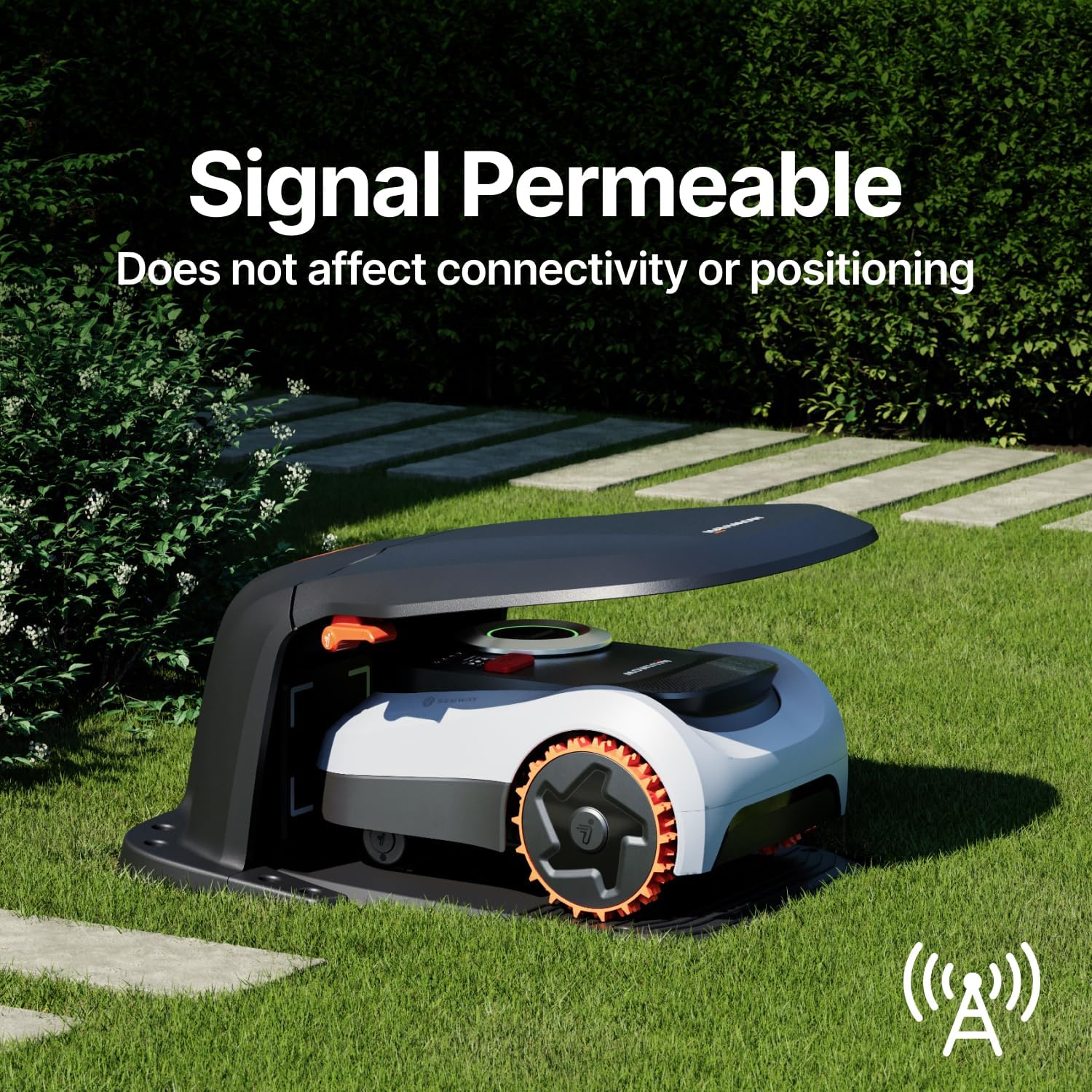 Segway Navimow Garage M for Navimow i215 LiDAR, H Series Robot Lawn Mower