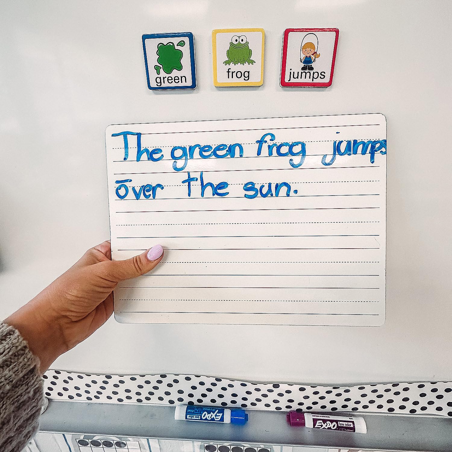 Sentence Building Foam Magnets - 103 Pieces - Educational and Learning Activities for Kids