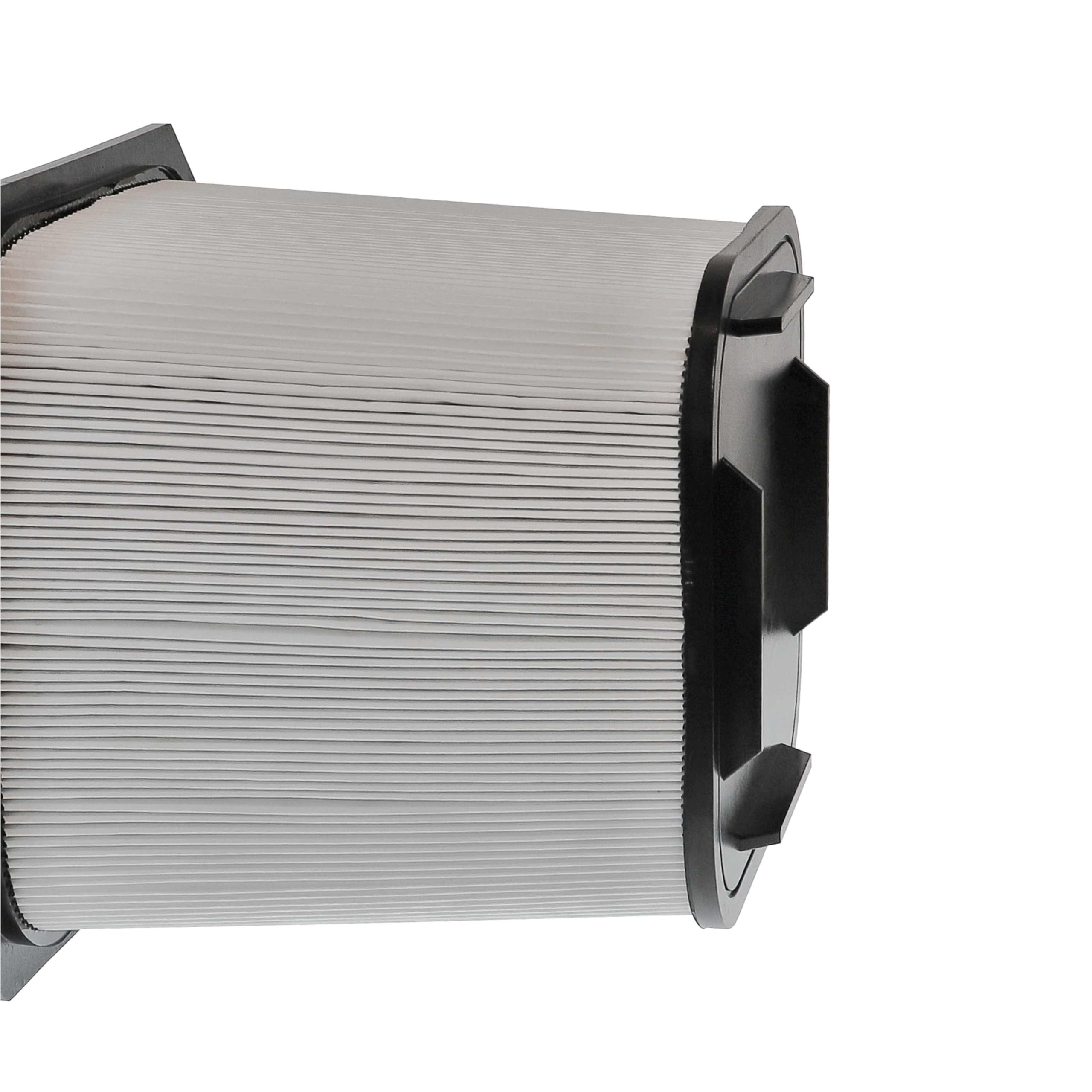 vhbw Mikrofiltr kompatybilny z Dustcontrol DC AirCube 1200, oczyszczacz powietrza, czarno-biały