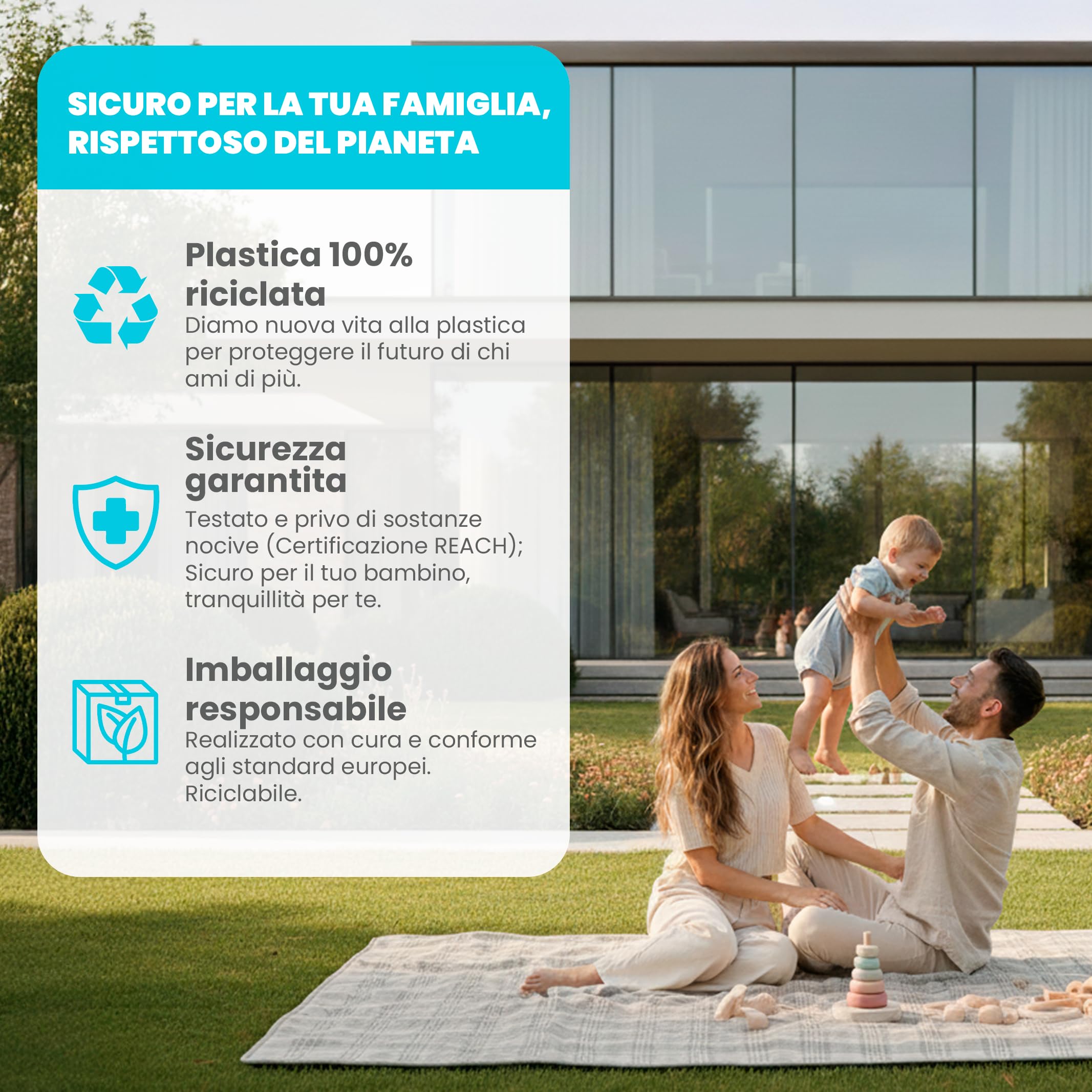 VibeGifting® Pack XXL-9 buste da 10 mt compatibili con Ricarica Mangiapannolini Foppapedretti, Ricariche Mangiapannolini Tommee Tippee, Profumate, Senza-BPA, 100% Riciclato