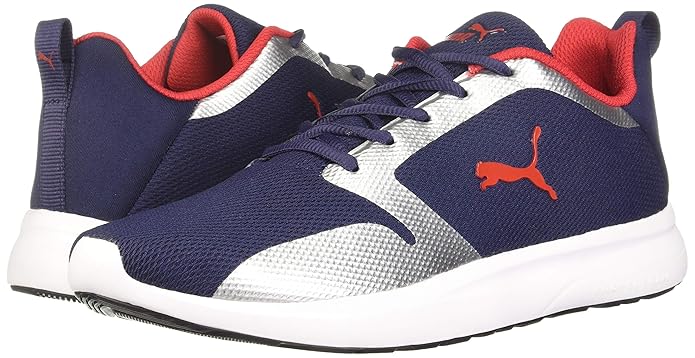 puma basketball shoes on feet