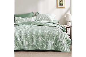 Bedsure Floral Quilt Set: Your Gateway to Serene Sleep