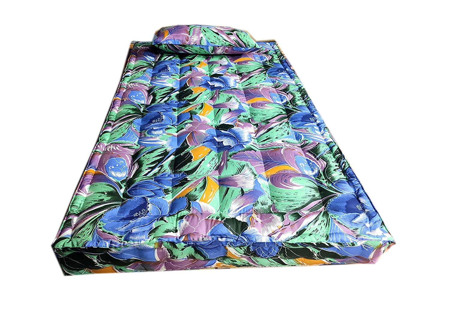 Organic Silk Cotton/Kapok/Ilavam Panju semal Cotton Mattress (Single, 72X36X4)-image-44