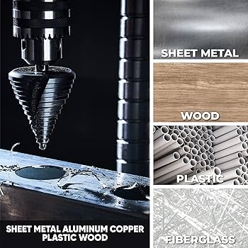 toolant Gigantic Step Drill Bit(Pro), 1/4