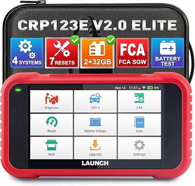 2026 Upgraded LAUNCH OBD2 Scanner CRP123E V2.0 Elite, Lifetime Updates