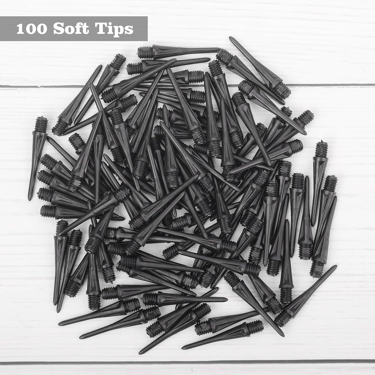 Soft Dart Tips 2BA Thread Plastic Soft Tip Soft Dart Tips Replacement Dart Accessories for Dartboard Darts