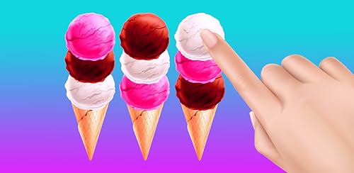 Sorting Ice Cream - Ball Sort ASMR 3D Game