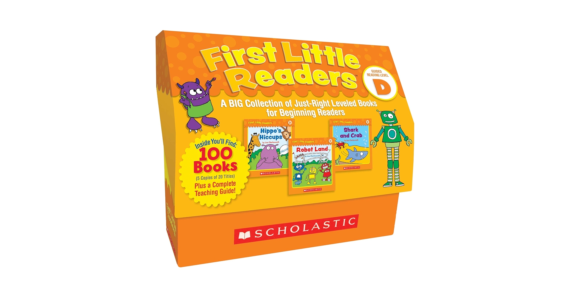Scholastic First Little Readers, Set of 100 Books, Level D