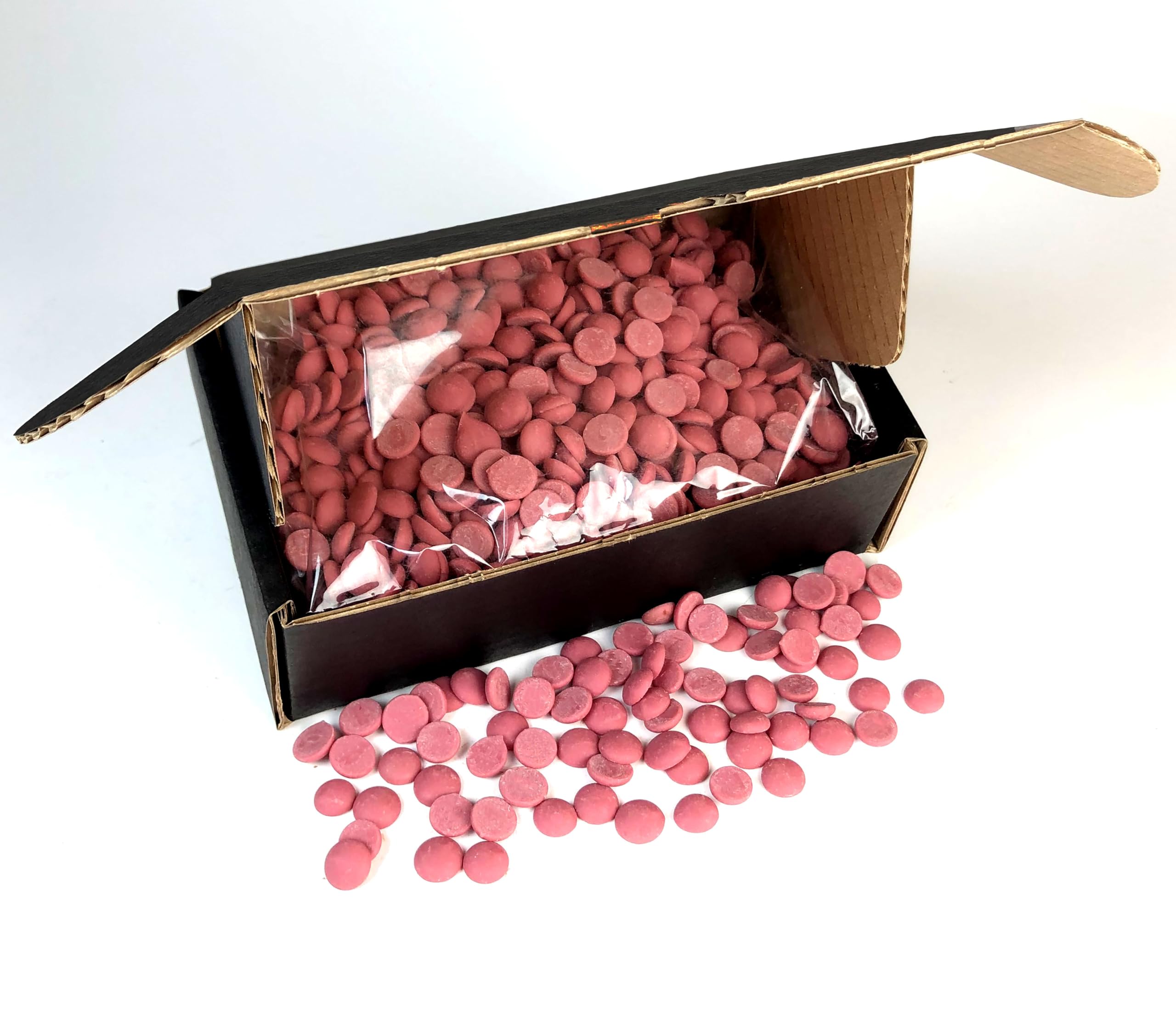 CHOCO SECRETS - 1,5 kg Belgische Ruby Schokolade für Schokobrunnen - Schokofondue Schokolade - Premium Kuvertüre Drops für Schokoladenbrunnen - Chocolate Chips zum Backen und für Desserts