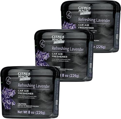 Miniatura 1 de Citrus Magic On The Go - Ambientador (madera de pino macizo), paquete de de 3