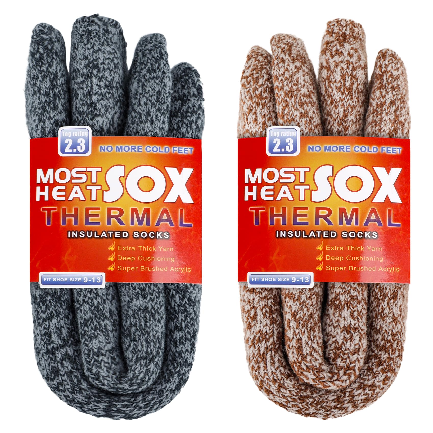 Thermal Socks for Men, Winter Warm Socks Womens for Cold Weather, Outdoor Sports