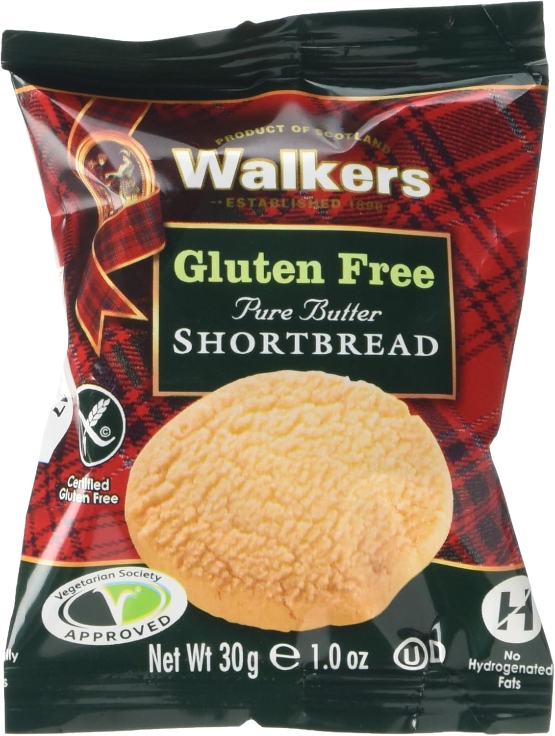 Walkers Shortbread Gluten Free Shortbread 30 g (Pack of 60) Amazon.co.uk Grocery