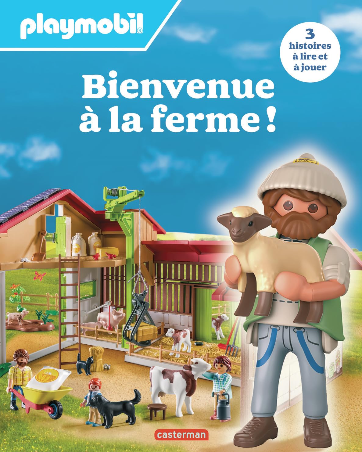 Playmobil - Bienvenue à la ferme !: 3 histoires à lire et à jouer