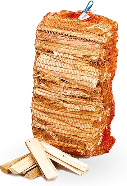LERAVA Legnetti Accendifuoco (2,5 kg) - Legna da Ardere per Camino - Accendifuoco Naturale in Legno di Pino e Abete - Accendi Fuoco Pulito e Facile - Ideale per Camino Forno e Stufa - 1