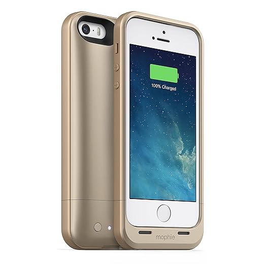 mophie juice pack Air for iPhone 5/5s/5se (1,700mAh) - Gold