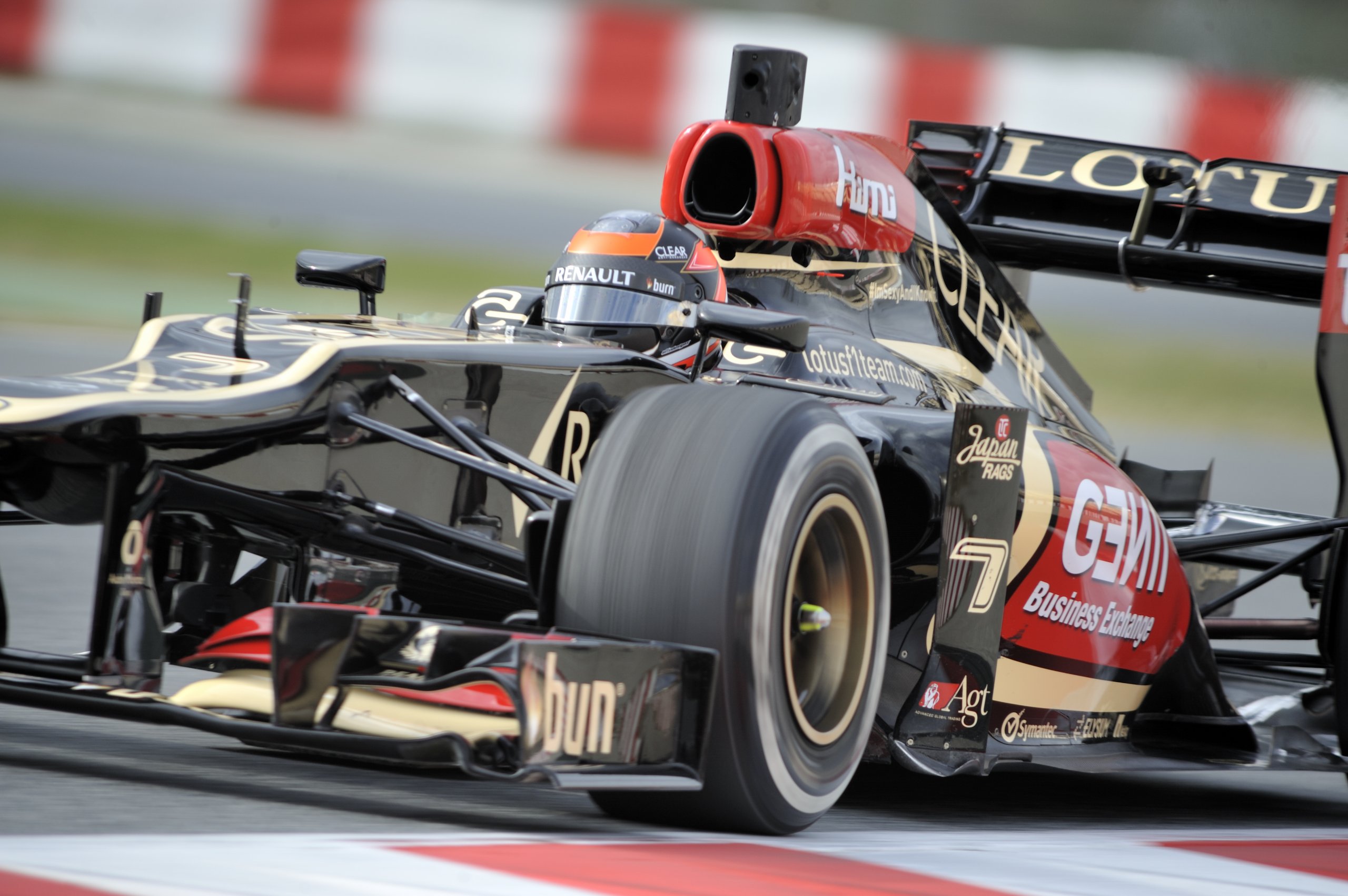 Shutterblade Kimi Räikkönen 2013 Lotus F1 Team - Canvas