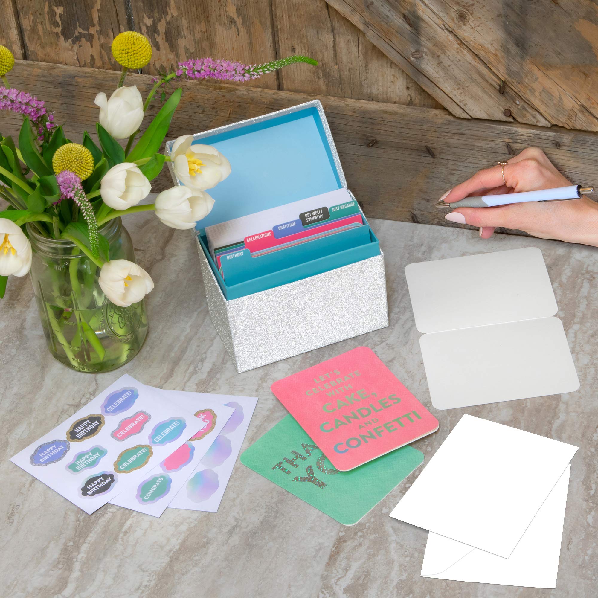 Oversized Ripped Jean Jacket Studio Oh! All-Occasion Greeting Cards ...