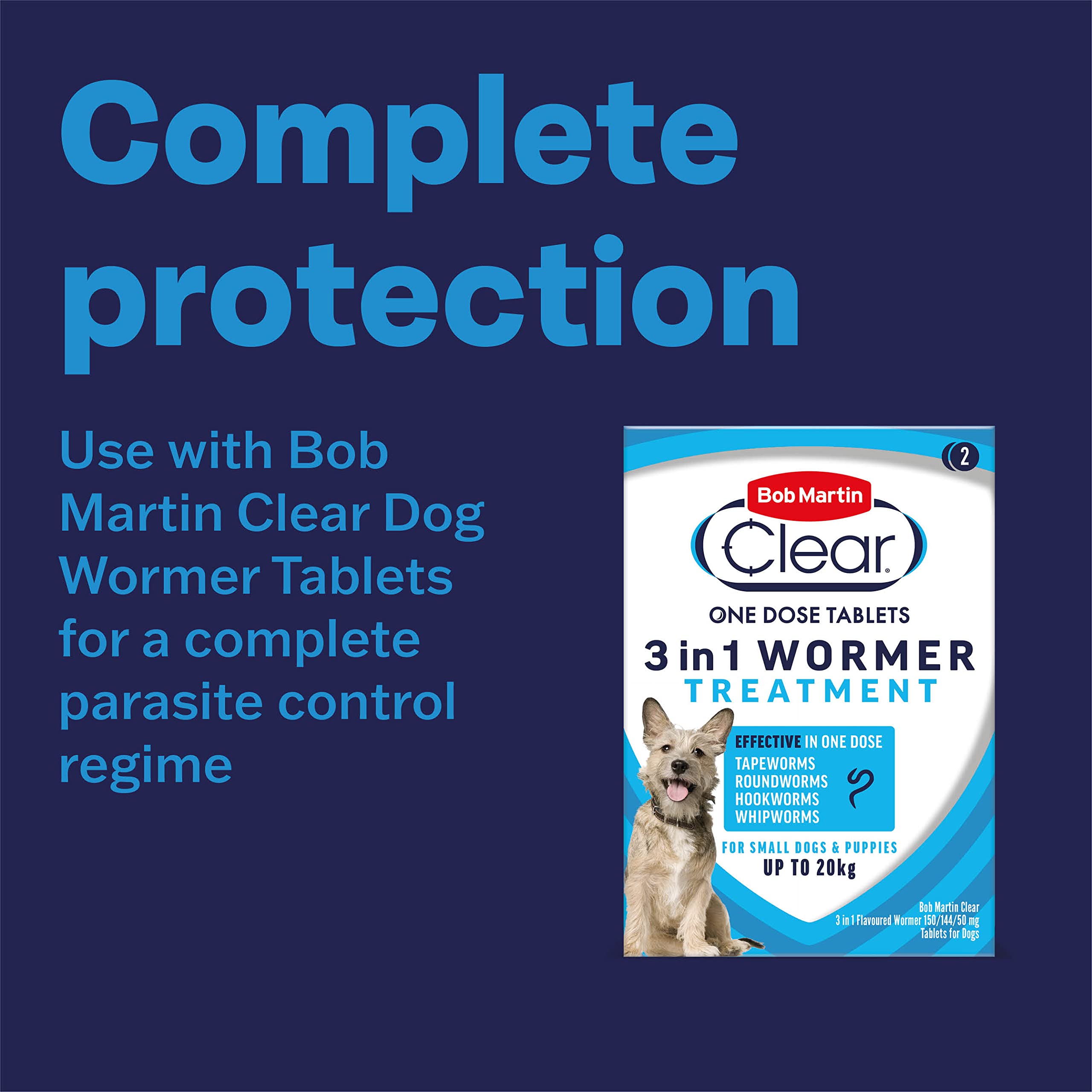 Bob Martin Clear Plus Spot On Flea Treatment for Large Dogs (2040Kg