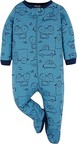 Miniatura 4 de Onesies Brand Paquete de 4 mamelucos Sleep 'N Play para bebés