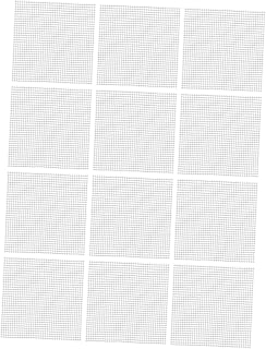 Tachiuwa 12 Mosaic Mesh Fiberglass Mosaic Backer 12x12 Tile Installation Grid for Art Crafts Home Decoration DIY Wall Materials Cement