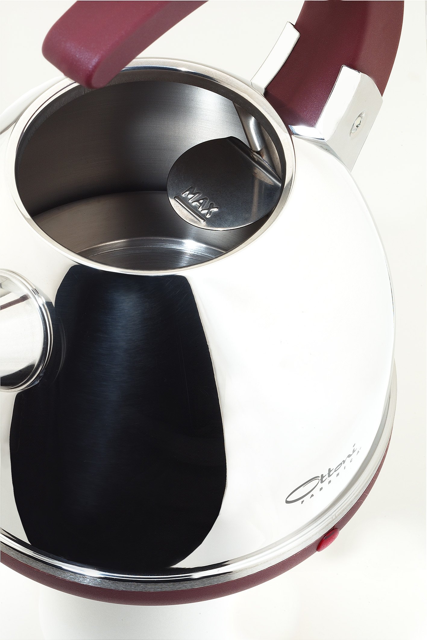 Smeg Waterkoker Ottoni Fabbrica Fjord Satinato Elektrische