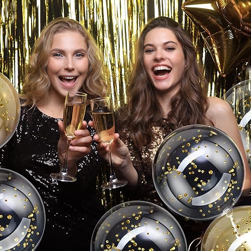 Miniatura 4 de Jexine 100 globos Bobo de 24 pulgadas, globos de burbujas transparentes para decoración de bodas, fiestas de cumpleaños